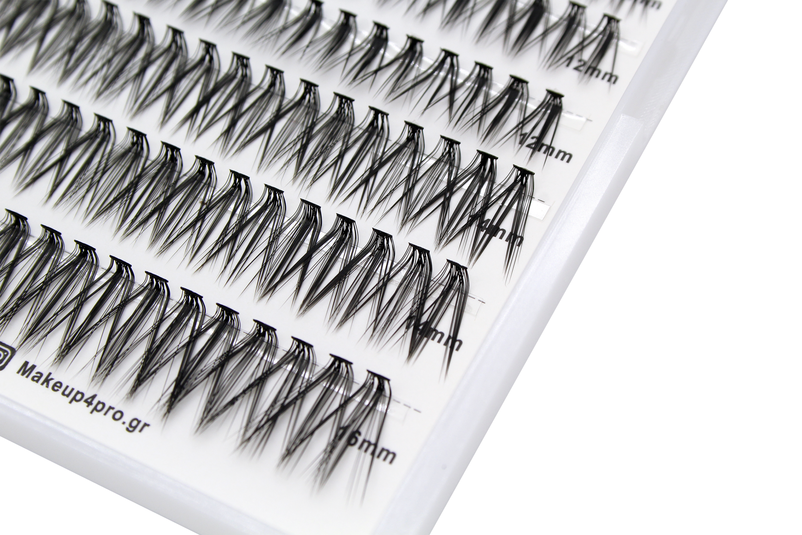 Premium Cluster Lashes - Foxy (180 pcs) | Makeup4pro - Image 5